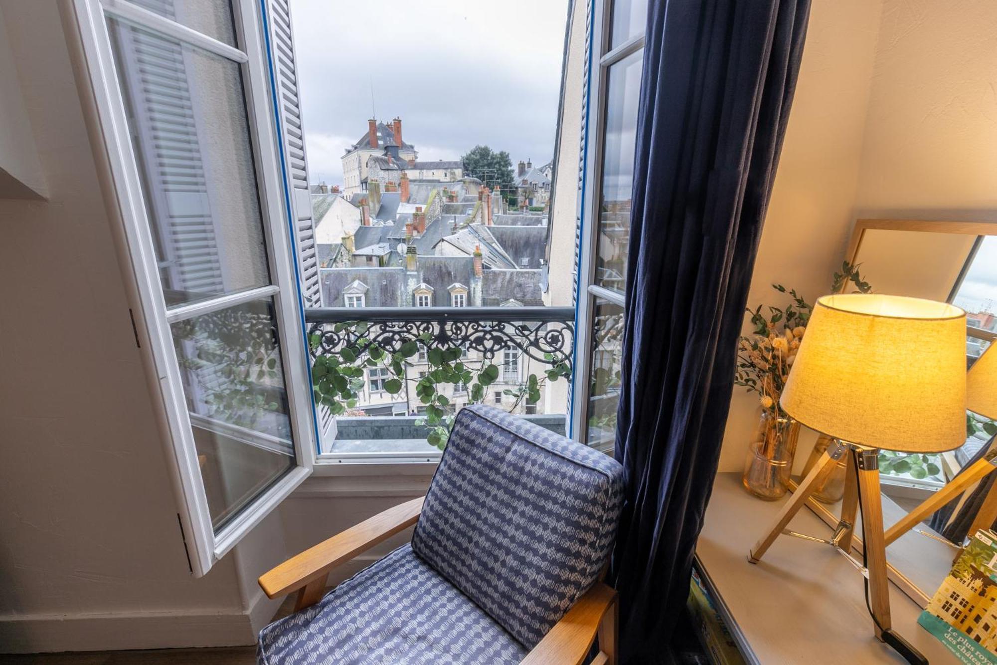 ☆ Sur Les Toits De Blois ☆ T2 Avec Vue Chateau ภายนอก รูปภาพ